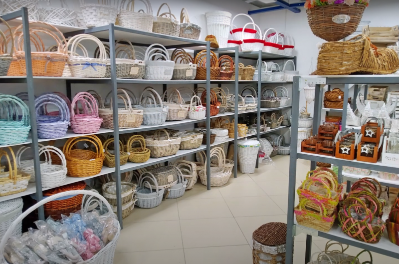 Виды корзин для хранения