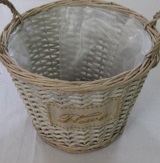 Корзина плетеная круг 375701