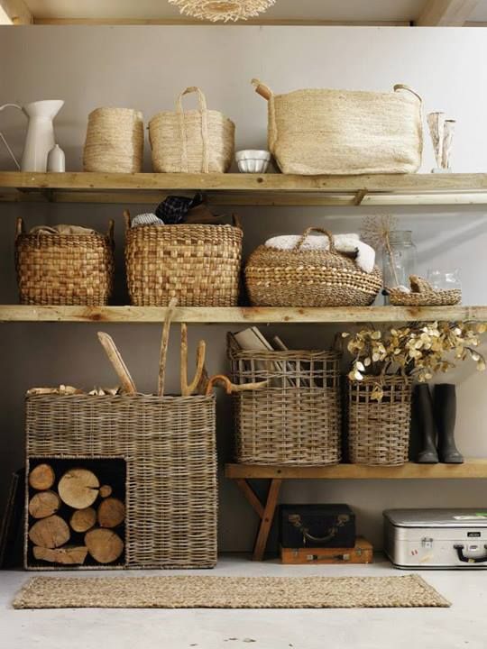 Корзины для интерьера и дизайна