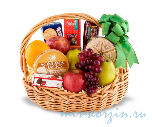 Как выбрать плетеную корзину для подарков