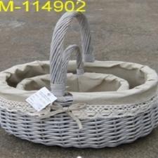 Набор плетеных корзин 114902
