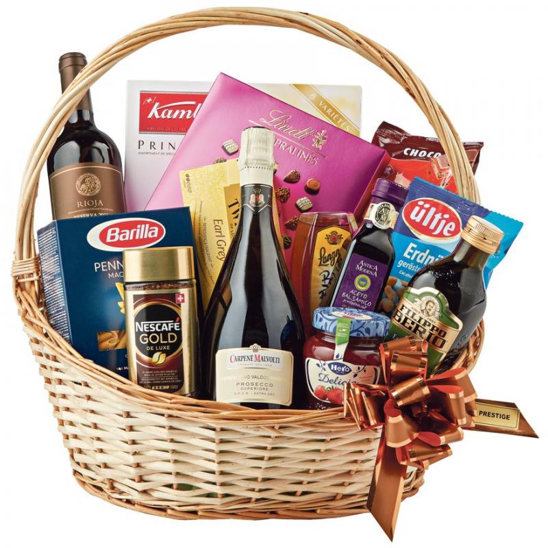 Корзины с подарками на праздники