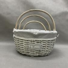 Набор корзин 9024 серый